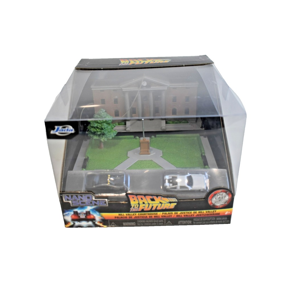 Jada Toys Back to the Future Hill Valley Courthouse Nano Scene 34804 1:87